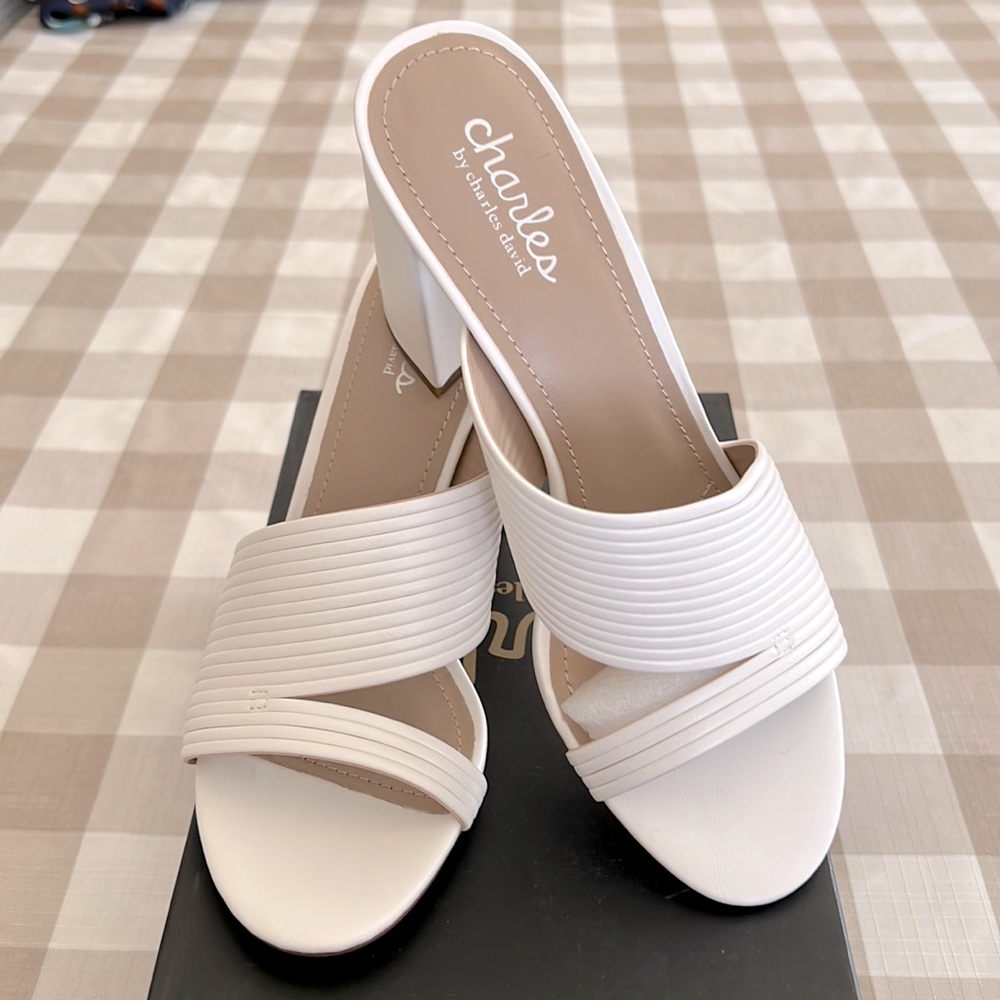 Women's Rhythmic Block-Heel Mules by Charles by Charles David